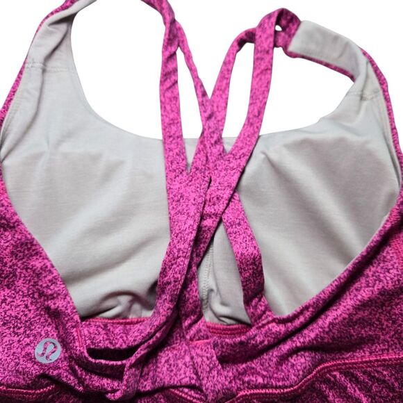 ❤️FINAL SALE❤️ Lululemon Energy Bra - Sparkle Pink - Picture 5 of 6